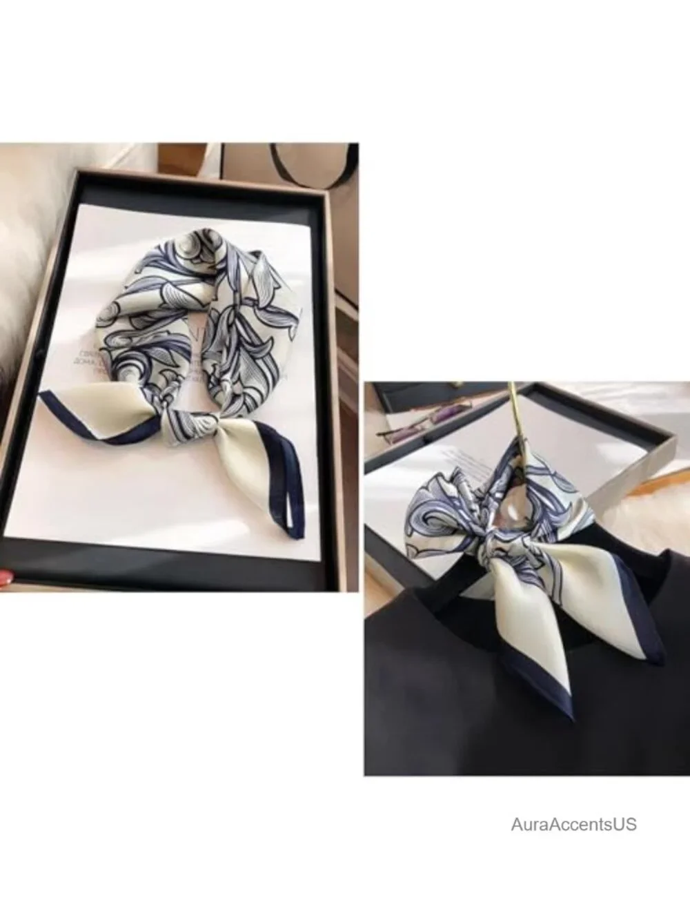 100% Real Mulberry Silk Lightweight Square Scarf Headscarf Neckerchief